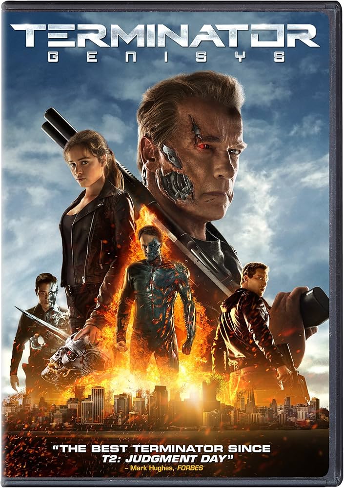 Terminator Genisys dvd bluray