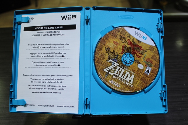 The Legend of Zelda Breath of the Wild nintendo wii u - Image 2
