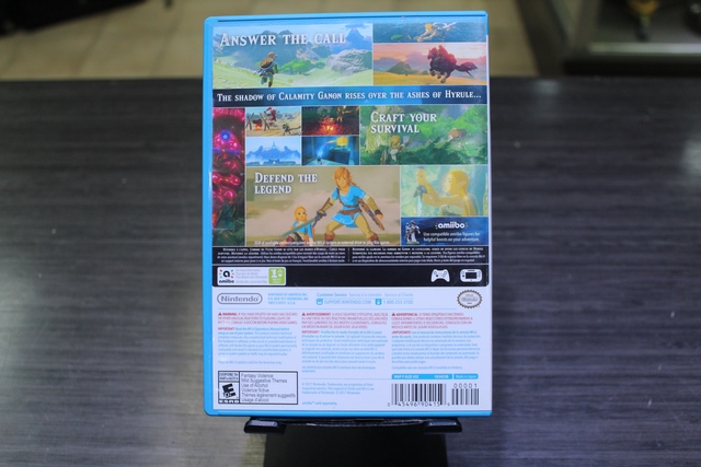 The Legend of Zelda Breath of the Wild nintendo wii u - Image 3