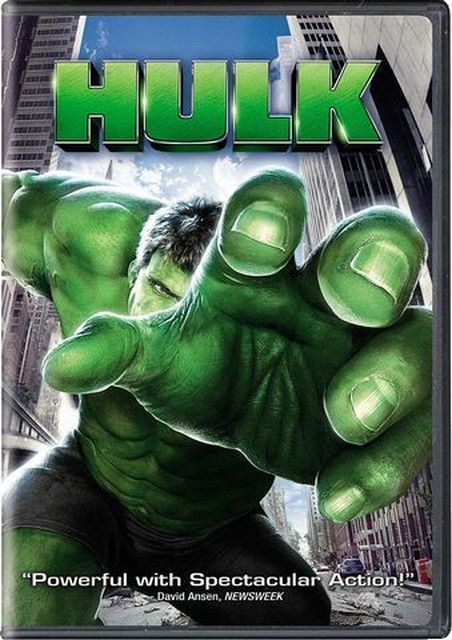 The incredible Hulk dvd