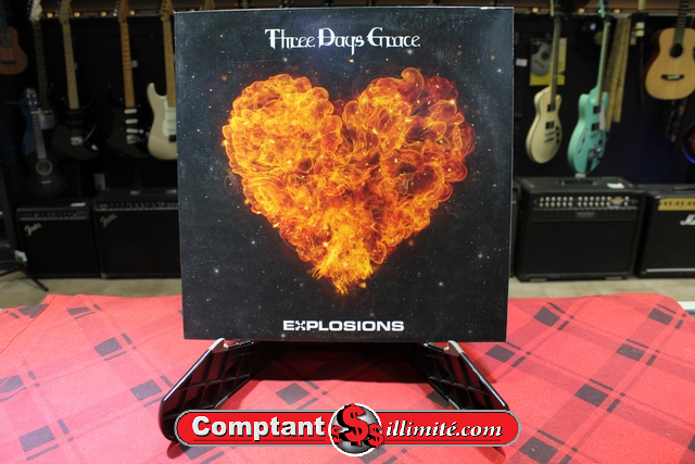 Three Days Grace Explosions RCA Records vinyle 33 tours