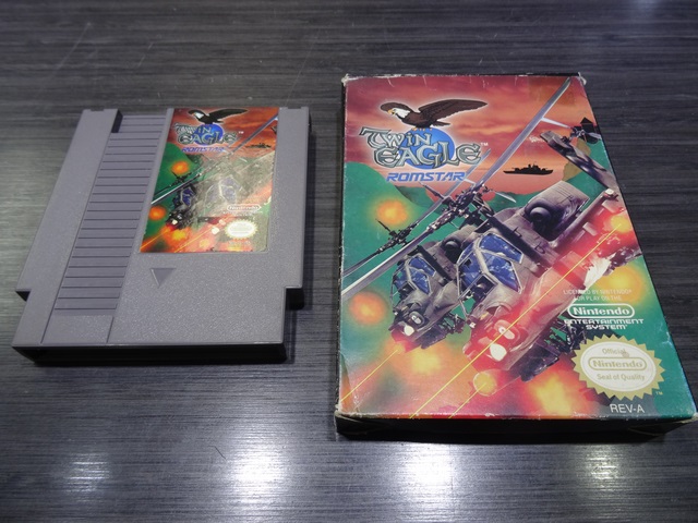 Twin Eagle (pochette originale) nintendo nes