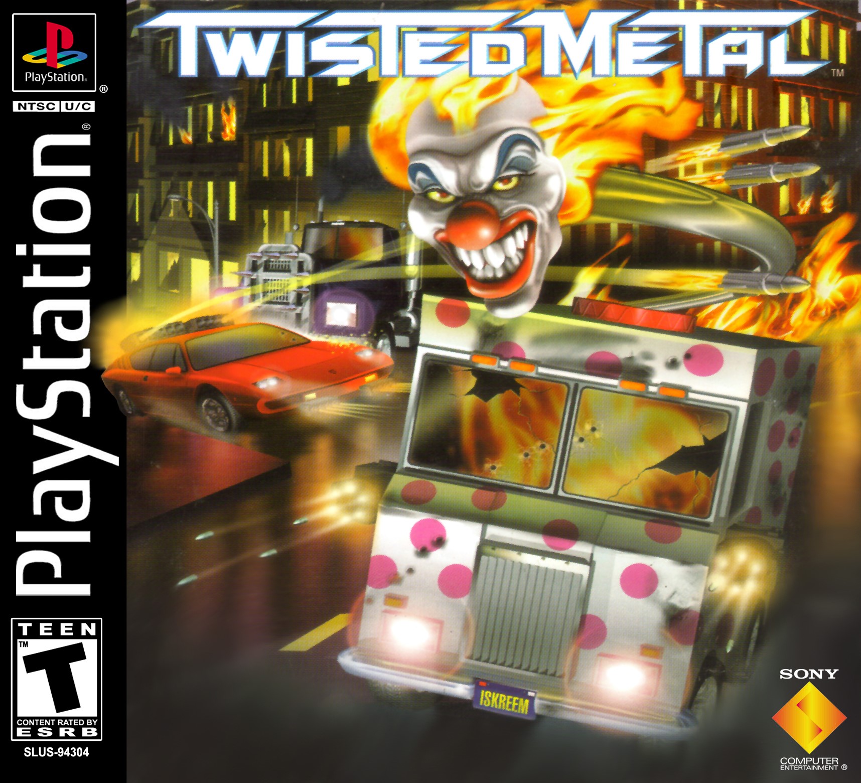 Twisted Metal (jeu pas de pochette) Sony PS1