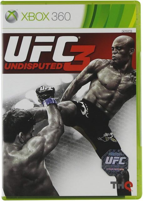 UFC undisputed 3 MICROSOFT xbox 360