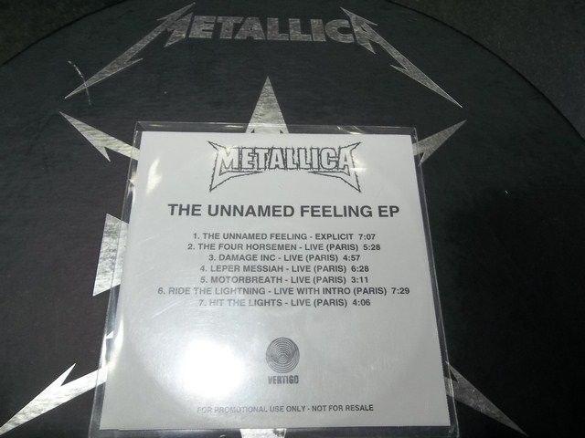 UNNAMED FEELING METALLICA CD SINGLE 7 TRACKS - Image 2