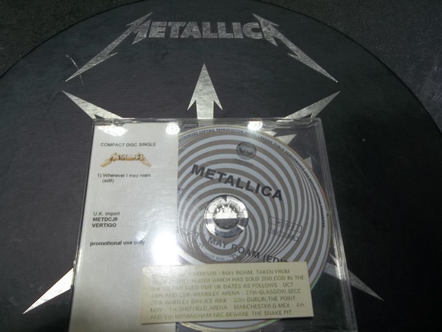 WHEREEVER I MAY ROAM EDIT METALLICA CD SINGLE MECDJ9