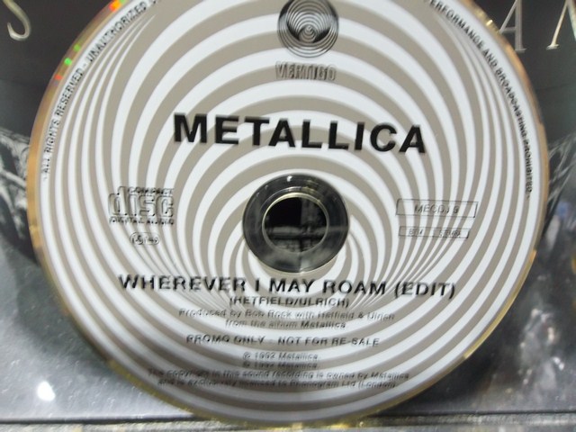 WHEREEVER I MAY ROAM EDIT METALLICA CD SINGLE MECDJ9 - Image 2
