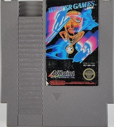 Winter Games NINTENDO nes
