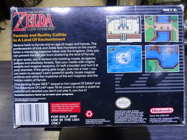 Zelda a link to the Past (complet) NINTENDO nes - Image 3