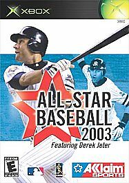 all star baseball 2003 MICROSOFT xbox