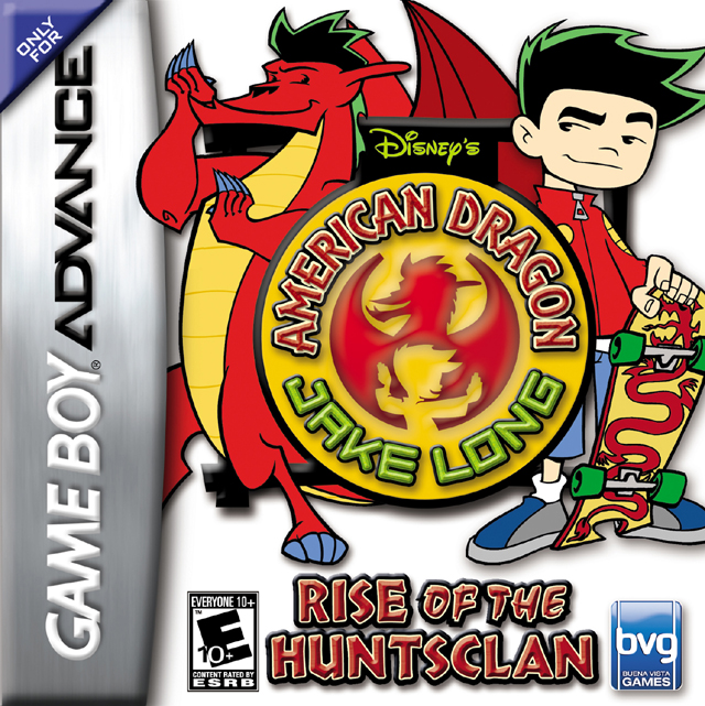 american dragon jack long rise of the huntsclan (pas de pochette) nintendo gameboy advance
