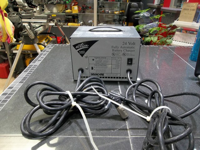 chargeur de 24 volt quadriporteur invacare