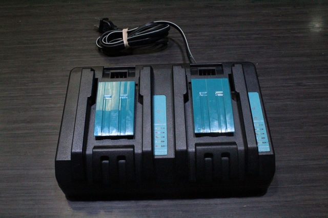 chargeur double pour makita energup dc18rd