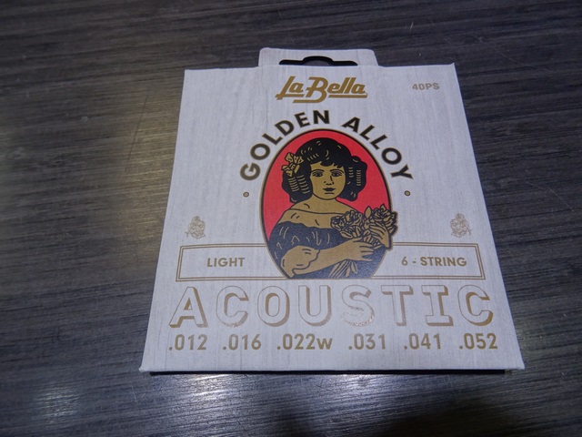 corde acoustique 12-52 La Bella 40ps