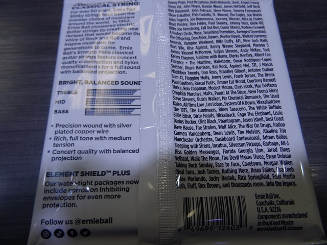 corde guitare classique Ernie Ball 2403 - Image 2