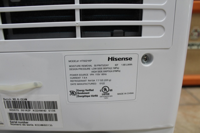 déshumidificateur hisense ht5021kp - Image 4