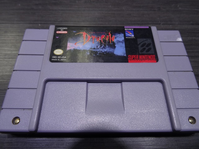 dracula bram stocker NINTENDO snes