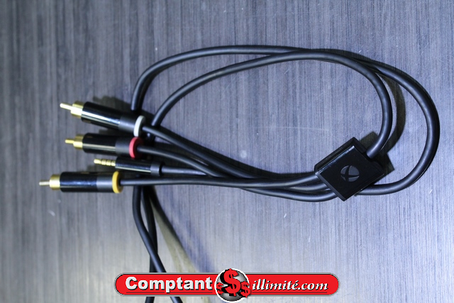 fil RCA vers Aux Xbox microsoft rca vers jack