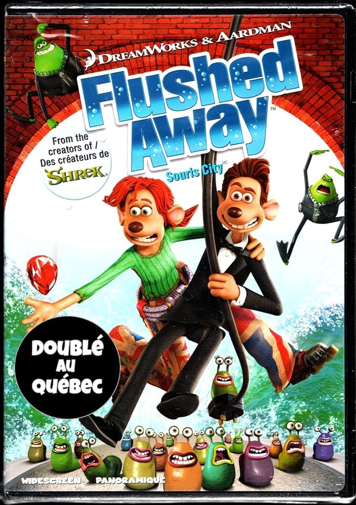 flushed away souris city dvd