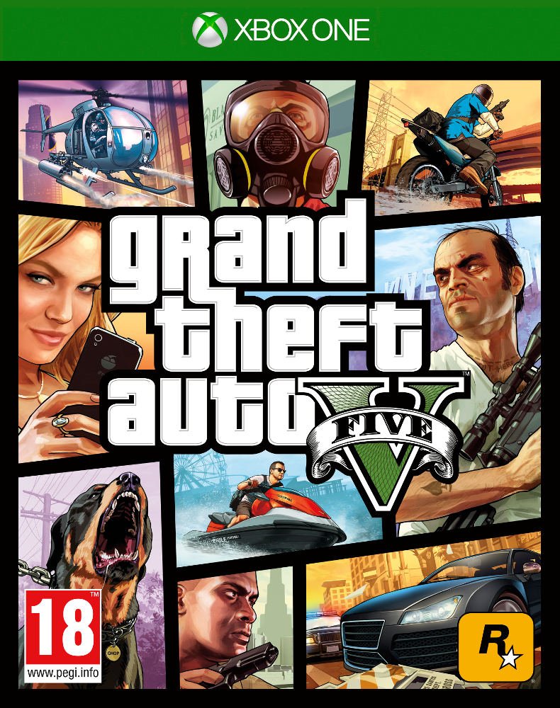 grand theft auto five MICROSOFT xbox one