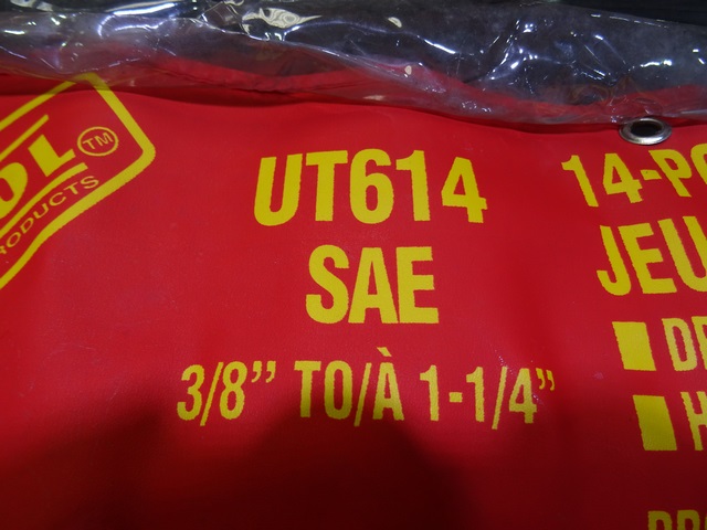 jeu de 14 cles combine unitool 3/8 a 1 1/4 - Image 2