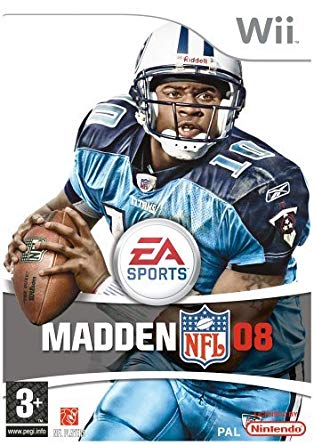madden 08 pas pochette originale nintendo wii