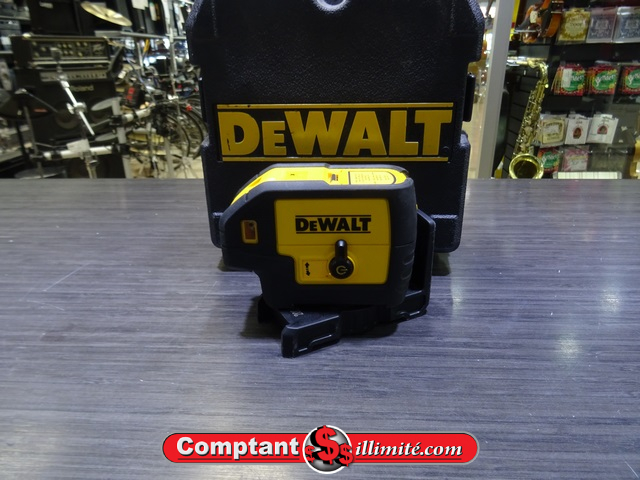 niveau laser (rouge) dewalt dw085
