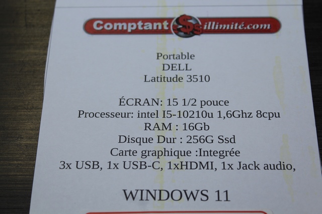 portable + ac dell latitude 3510 - Image 4