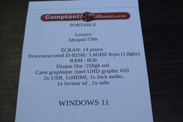 portable lenovo ideapad ideapad 530s-141kb - Image 4