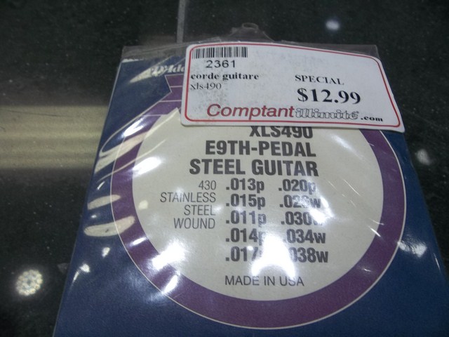 Équipements Cordes de guitares 