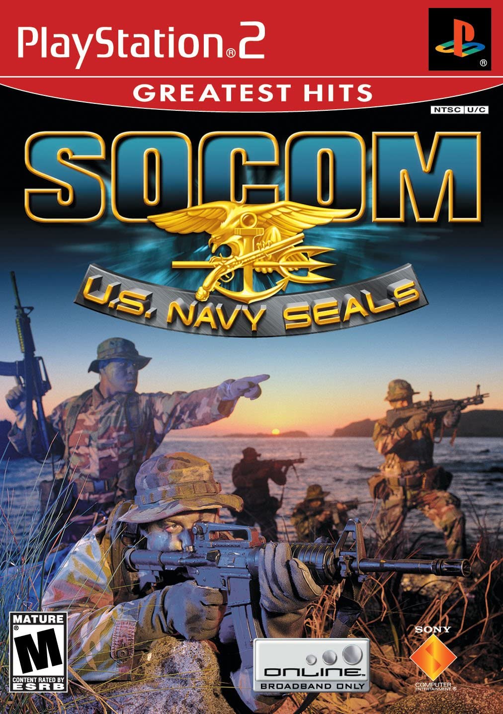 socom U S NAVY SEALS sony ps2