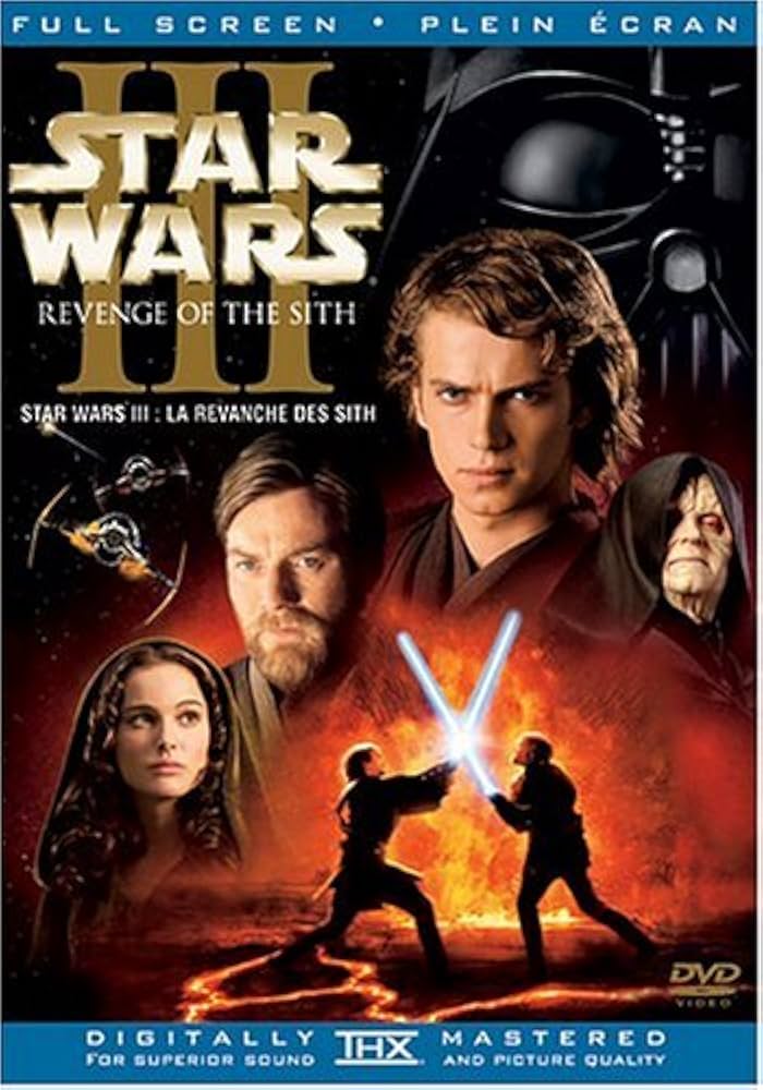 star wars revenge of the sith dvd