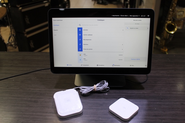 terminal square + 2 lecteur square square register 1st gen v2 +s8 - Image 3