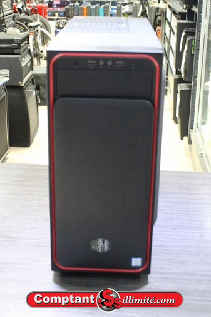 tour ordinateur low gaming Cooler Master i7 9e go 3000hz 16 go ram ddr4 1.25tb
