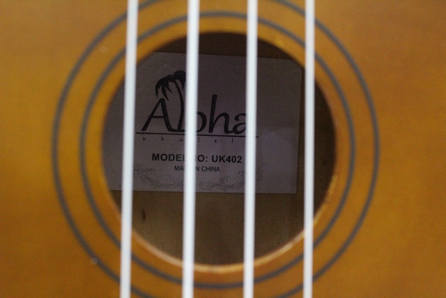 ukulele soprano (cafe) aloha alo uk402 (coffee) - Image 2