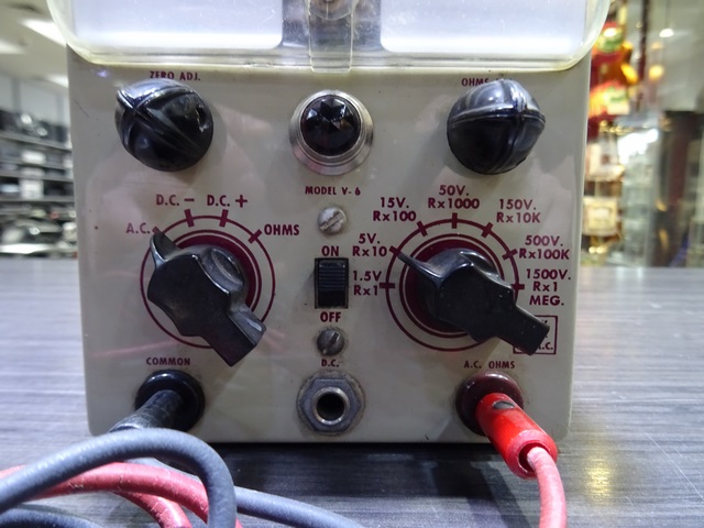 volmetre vintage heatkit v-6 - Image 3